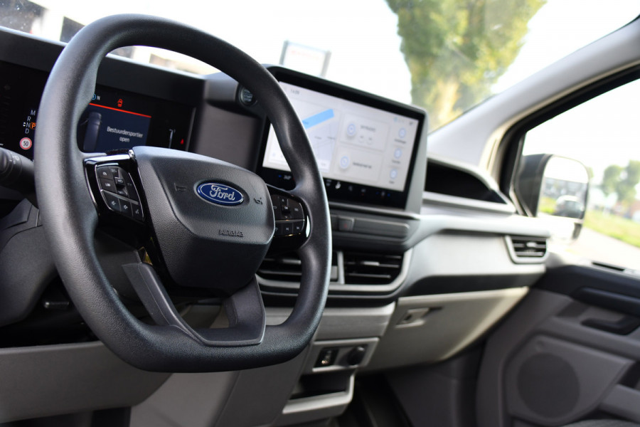 Ford Transit Custom 300 2.0 TDCI L1H1 Black Edition Cruise, Camera, Carplay, LED, 136pk, Automaat, NAVI, Airco, Multimedia, Uniek!