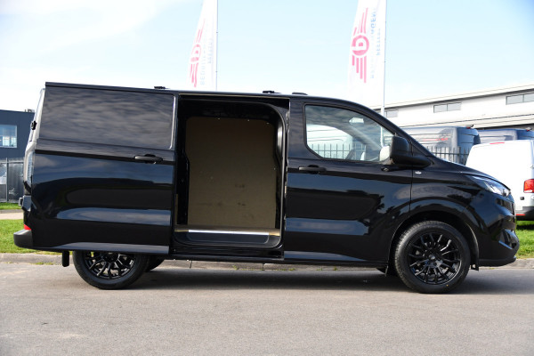 Ford Transit Custom 300 2.0 TDCI L1H1 Black Edition Cruise, Camera, Carplay, LED, 136pk, Automaat, NAVI, Airco, Multimedia, Uniek!