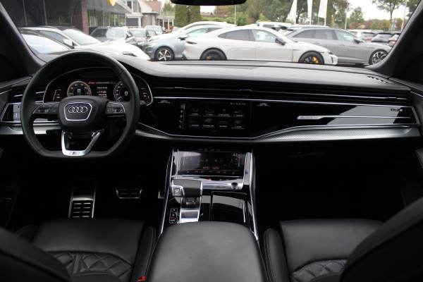 Audi Q8 60 TFSI e quattro Pro Line S Competition / Trekhaak / Panoramadak / Camera / RS Seats / 23'' / B&O / Matrix LED / Keyless / Ambiance / Stoelverwarming 4x / Dodehoek / DAB / ACC