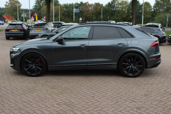 Audi Q8 60 TFSI e quattro Pro Line S Competition / Trekhaak / Panoramadak / Camera / RS Seats / 23'' / B&O / Matrix LED / Keyless / Ambiance / Stoelverwarming 4x / Dodehoek / DAB / ACC