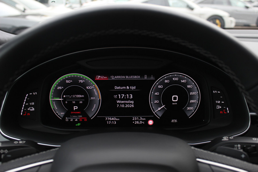 Audi Q8 60 TFSI e quattro Pro Line S Competition / Trekhaak / Panoramadak / Camera / RS Seats / 23'' / B&O / Matrix LED / Keyless / Ambiance / Stoelverwarming 4x / Dodehoek / DAB / ACC