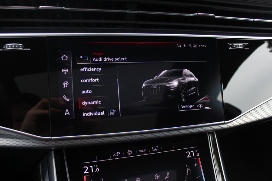 Audi Q8 60 TFSI e quattro Pro Line S Competition / Trekhaak / Panoramadak / Camera / RS Seats / 23'' / B&O / Matrix LED / Keyless / Ambiance / Stoelverwarming 4x / Dodehoek / DAB / ACC