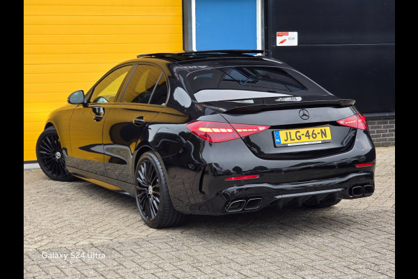Mercedes-Benz C-Klasse 180 AMG Line / Aut /Head Up / Leder / Burmester / 360 Camera / Burmester / Memory / Open Panoramadak