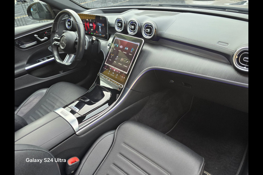 Mercedes-Benz C-Klasse 180 AMG Line / Aut /Head Up / Leder / Burmester / 360 Camera / Burmester / Memory / Open Panoramadak