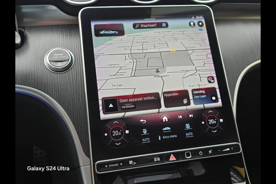 Mercedes-Benz C-Klasse 180 AMG Line / Aut /Head Up / Leder / Burmester / 360 Camera / Burmester / Memory / Open Panoramadak