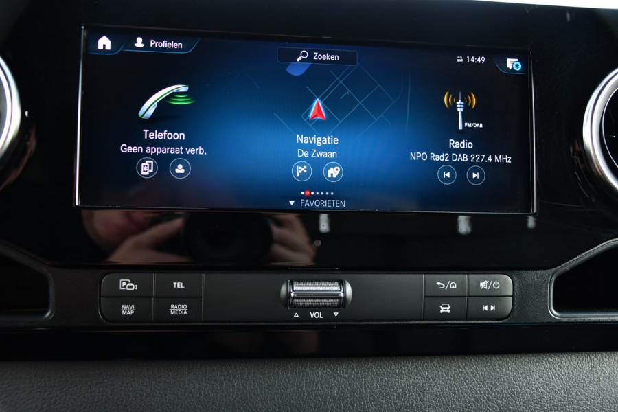Mercedes-Benz Sprinter 319 1.9 CDI L2H2 RWD Black Edition 360 Camera, Cruise, LED, 3500kg Trekhaak, Carplay, Leder, 10,5'' Mbux, 190pk, Automaat, NAVI, Uniek!