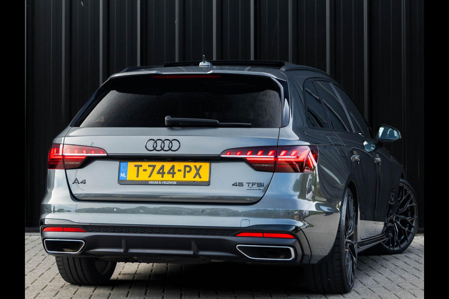 Audi A4 Avant 45 TFSI quattro edition one | B&O 3D Sound | Panorama dak | Matrix led | S Sports Seats | Head-up | Carbon inleg