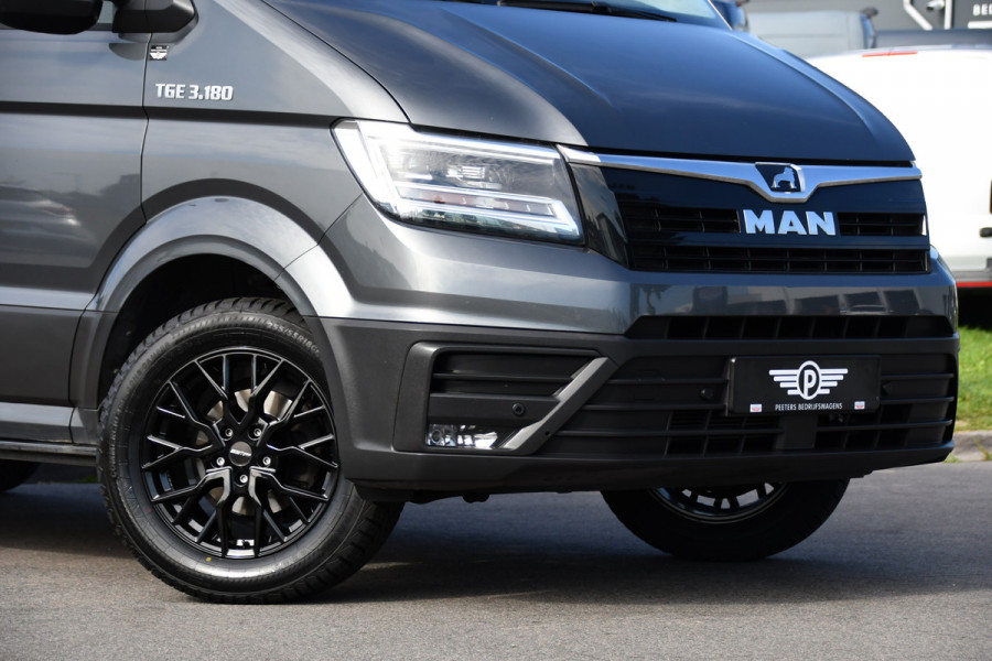 MAN TGE 3.180 35 2.0 L3H2 PB Edition Cruise, Camera, Carplay, LED, 177pk, Automaat, Geveerde stoel, Multimedia, Uniek!