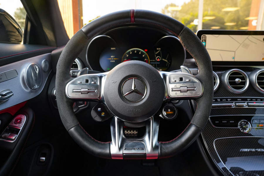 Mercedes-Benz C-Klasse Coupé AMG 63 S Premium Plus Pack Pano Perfrect onderhouden