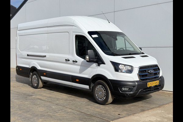 Ford E-Transit 68kWh 184PK L4H3 316km WLTP BEV Snelladen Carplay Climate control Parkeersensoren v+a Stoelverwarming