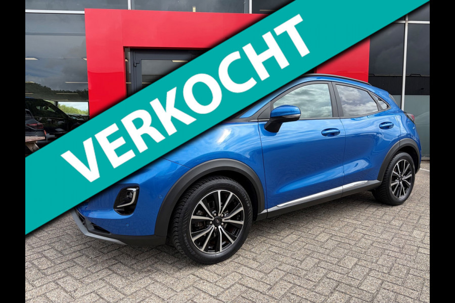 Ford Puma 1.0 EcoBoost Hybrid Titanium X / trekhaak / camera