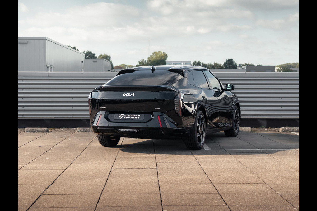 Kia EV4 Fastback GT-Line Business Edition 81.4 kWh | Direct leverbaar! | Panodak | Navi. | Clima. | Adapt. Cruise. | Stoel&Stuur Verwarming | Dodehoekassistentie | GT-Line Vegan Lederen Stoelbekleding