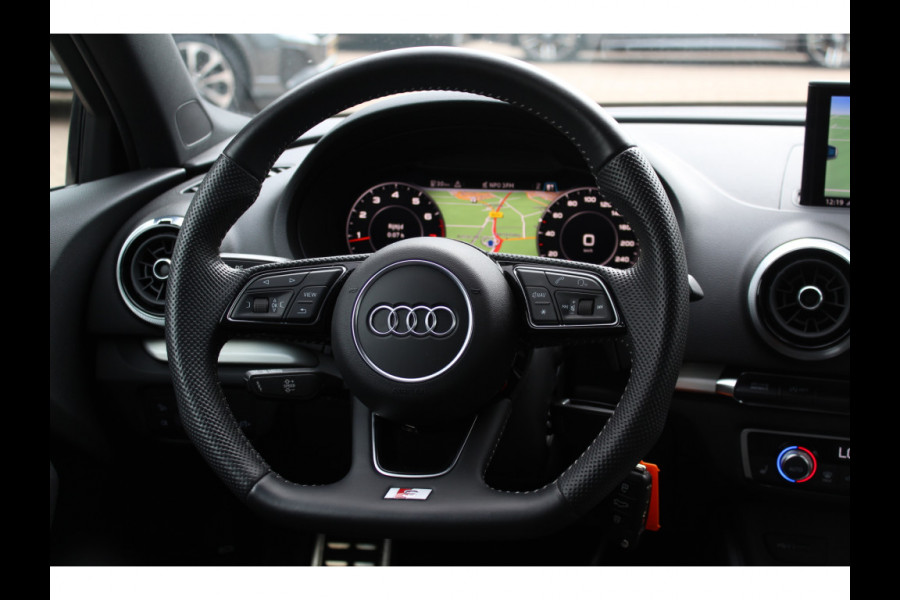 Audi A3 Limousine 1.5 TFSI CoD Sport S Line Edition / Virtual Cockpit / Navigatie / Parkeerhulp V+A / 19'' / Zwart optiek / Cruise Control / Stoelverwarming