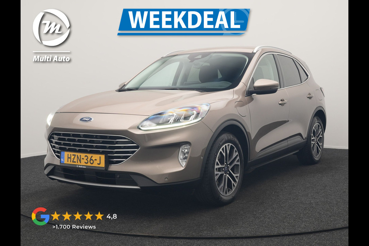 Ford Kuga 2.5 Titanium PHEV 225pk Dealer O.H. | Adaptive Cruise | 360 Camera | Dodehoek Detectie | Navigatie Full Map | 18"L.M | DAB | Plug In Hybrid |