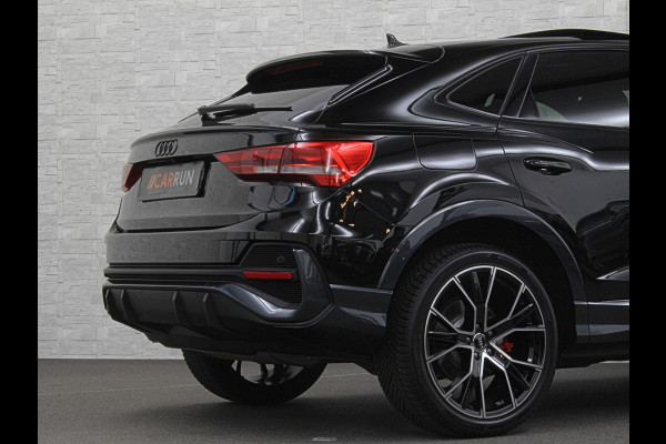 Audi Q3 Sportback 45 TFSI e S-Line | Panorama | ACC | Trekhaak | Carplay | Camera | Black-Optic | Sportstoelen | Stoelverwarming | Navi | MMi+ | Zwarte Hemel | Virtual-Cockpit | Lane Assist | Dodehoek | Getint Glas | Climate Control | Standkachel |
