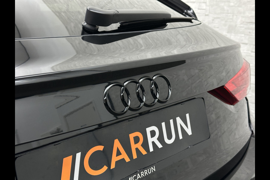 Audi Q3 Sportback 45 TFSI e S-Line | Panorama | ACC | Trekhaak | Carplay | Camera | Black-Optic | Sportstoelen | Stoelverwarming | Navi | MMi+ | Zwarte Hemel | Virtual-Cockpit | Lane Assist | Dodehoek | Getint Glas | Climate Control | Standkachel |