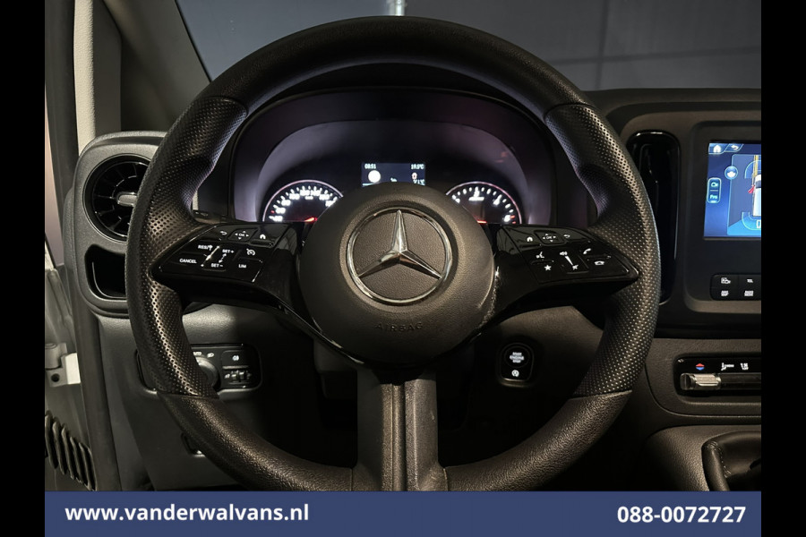 Mercedes-Benz Vito 116 CDI 164pk 2025 Model L2H1 Euro6 Airco | XL MBUX | Camera | Navigatie | Cruisecontrol | Stoelverwarming Parkeersensoren, Bijrijdersbank