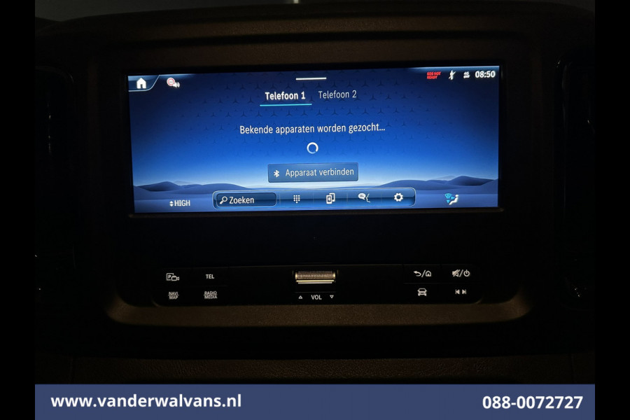 Mercedes-Benz Vito 116 CDI 164pk 2025 Model L2H1 Euro6 Airco | XL MBUX | Camera | Navigatie | Cruisecontrol | Stoelverwarming Parkeersensoren, Bijrijdersbank