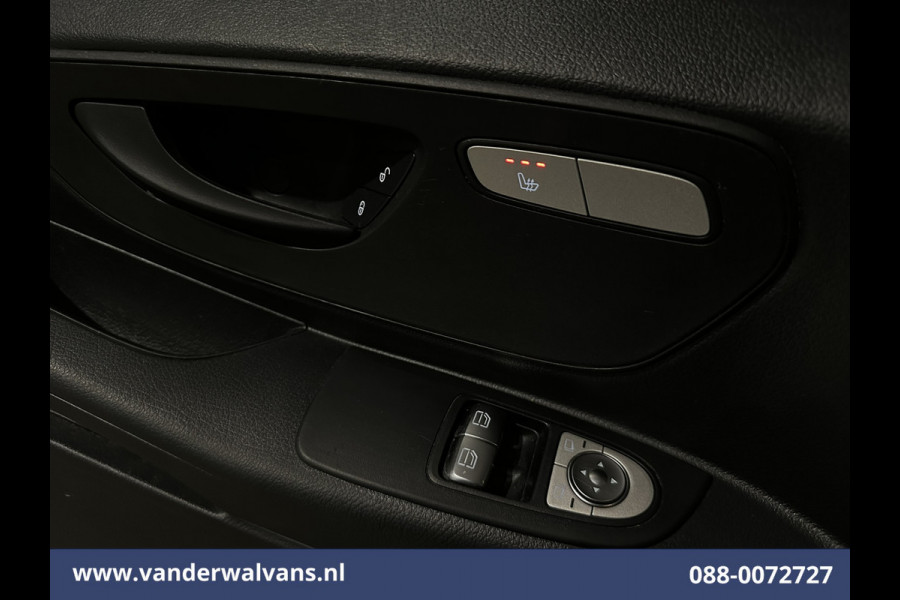 Mercedes-Benz Vito 116 CDI 164pk 2025 Model L2H1 Euro6 Airco | XL MBUX | Camera | Navigatie | Cruisecontrol | Stoelverwarming Parkeersensoren, Bijrijdersbank