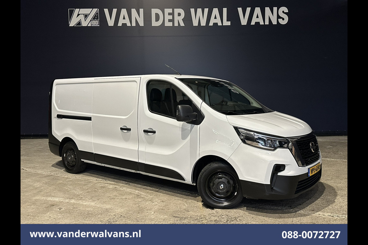 Nissan Primastar 2.0 dCi 131pk L2H1 Euro6 Airco | LED | Cruisecontrol | Parkeersensoren Bijrijdersbank, 2500kg trekvermogen