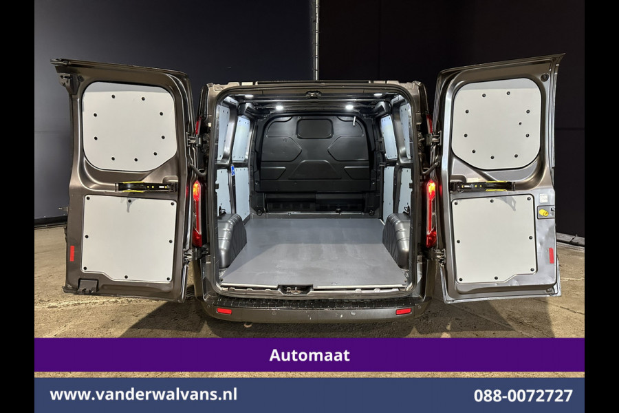 Ford Transit Custom 2.0 TDCI 170pk Automaat L1H1 Euro6 Airco | Camera | Navigatie | Cruisecontrol | LED | LM Velgen Verwarmde voorruit, Stoelverwarming, Parkeersensoren, Bijrijdersbank