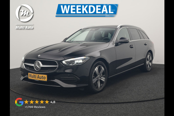 Mercedes-Benz C-Klasse Estate 300 e Avantgarde PHEV 313pk Dealer O.H | Cruise Control | Camera | Apple Carplay | Virtual | Elektrische Sportstoelen Verwarmd | Navigatie | MBUX Infotainment | DAB | 17"L.M | Plug In Hybrid |