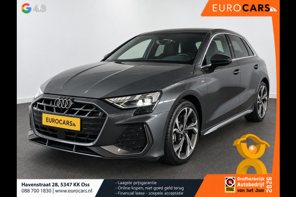 Audi A3 Sportback 40 TFSI e 204pk Automaat S-Line edition DEMO ! Comfort pakket Plus Lichtmetalen Velgen 18" Matrix Led Parkeer sensoren Camera Cruise Control Adaptive Navigatie Apple Carplay/Android Auto