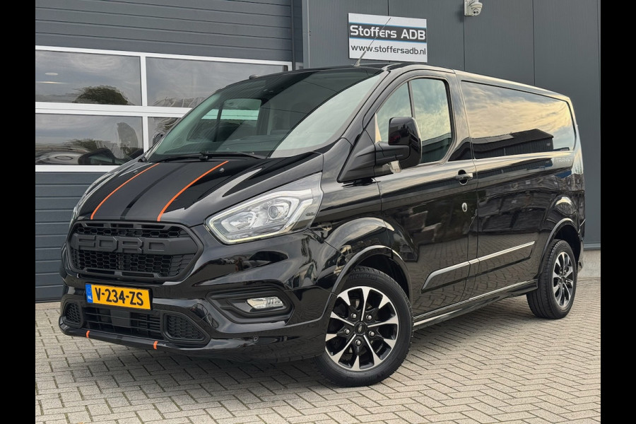 Ford Transit Custom 310 2.0 TDCI 170pk L1H1 Sport | D-riem nieuw | Trekhaak | Navi | Raptor | DAB | Cruise | Betonplex