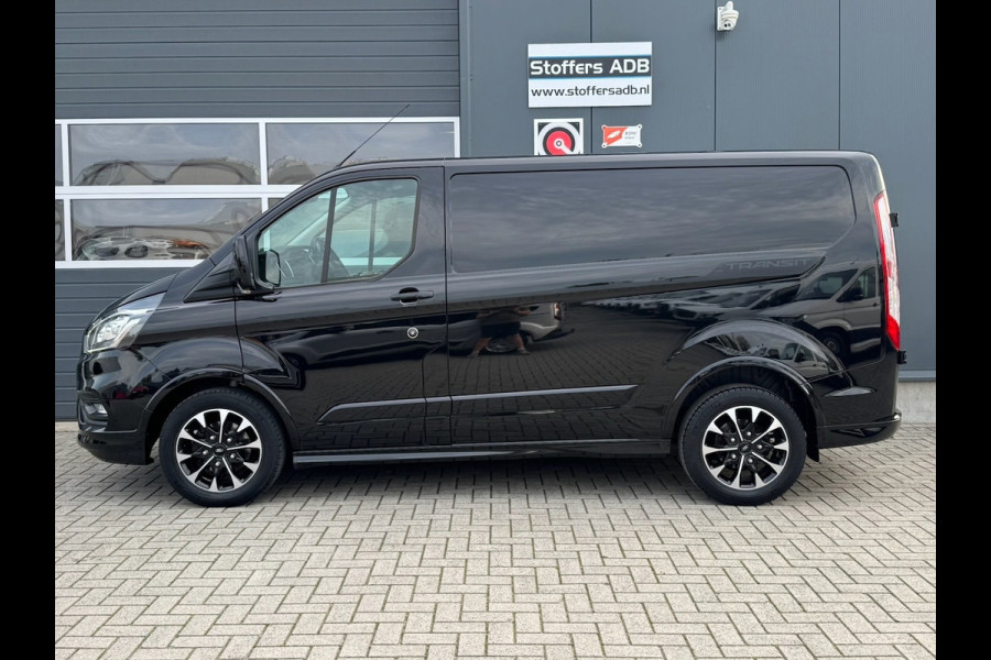 Ford Transit Custom 310 2.0 TDCI 170pk L1H1 Sport | D-riem nieuw | Trekhaak | Navi | Raptor | DAB | Cruise | Betonplex