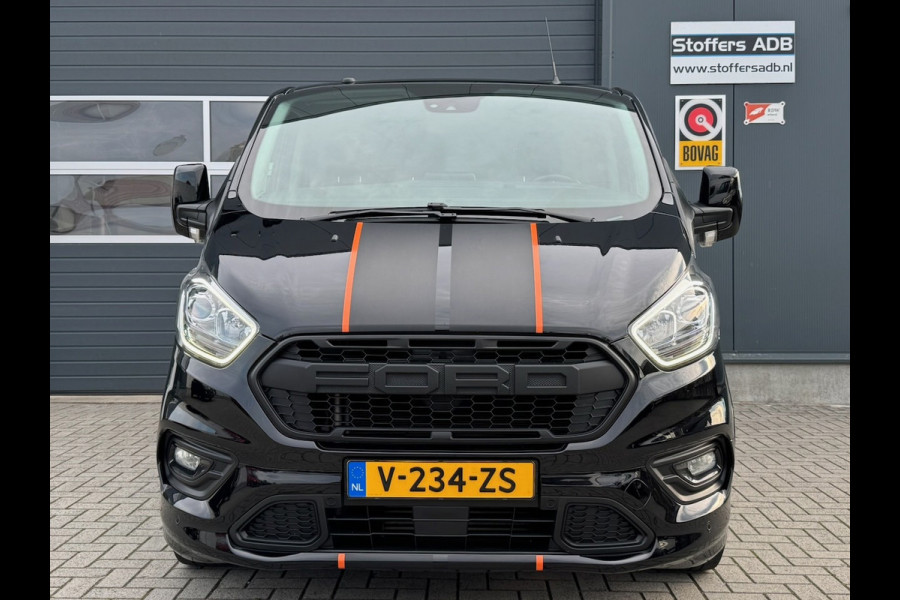 Ford Transit Custom 310 2.0 TDCI 170pk L1H1 Sport | D-riem nieuw | Trekhaak | Navi | Raptor | DAB | Cruise | Betonplex