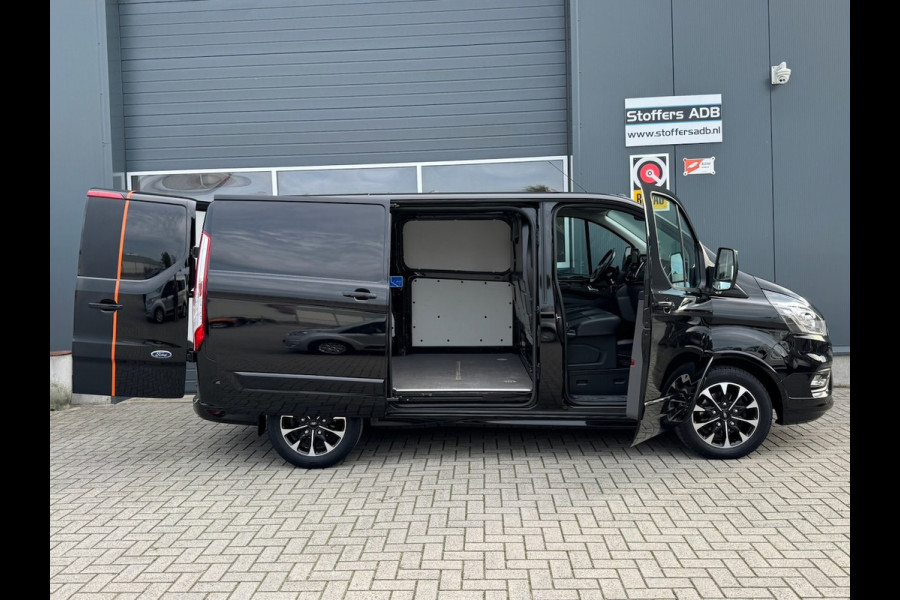 Ford Transit Custom 310 2.0 TDCI 170pk L1H1 Sport | D-riem nieuw | Trekhaak | Navi | Raptor | DAB | Cruise | Betonplex