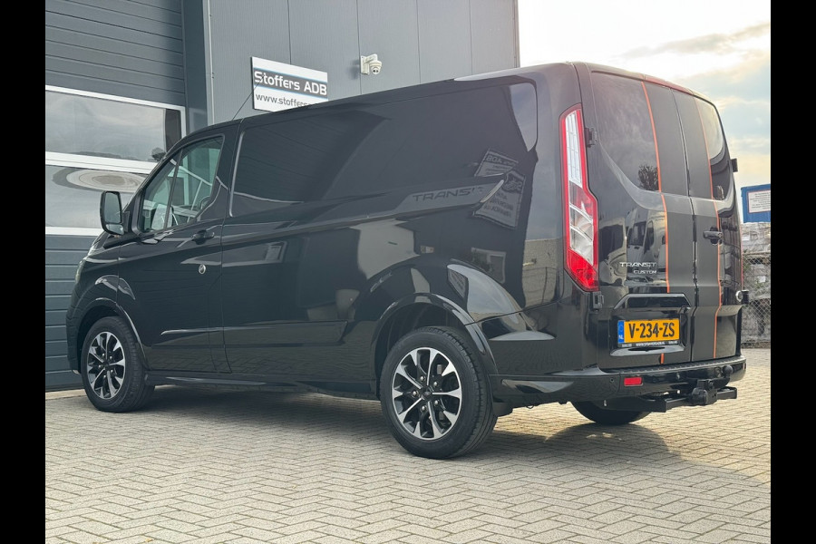 Ford Transit Custom 310 2.0 TDCI 170pk L1H1 Sport | D-riem nieuw | Trekhaak | Navi | Raptor | DAB | Cruise | Betonplex