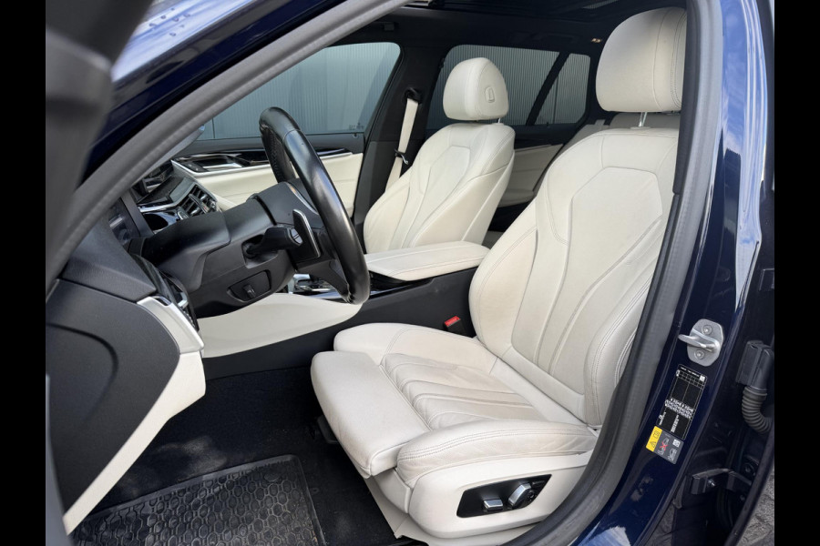 BMW 5 Serie Touring 530e High Executive M-Sport 18"/Panoramadak/Leder + memory/Stoelverwarming/Dodehoek/Keyless/Elektrische klep/Apple Carplay & Android Auto