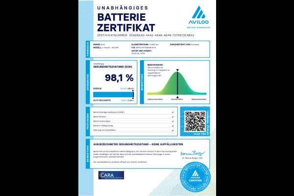 Ford E-Transit 350 L2H2 68 kWh 269pk Trend 100% Elektrisch LED/ACC/Snellader 115kW SOH 98,1% 04-2024