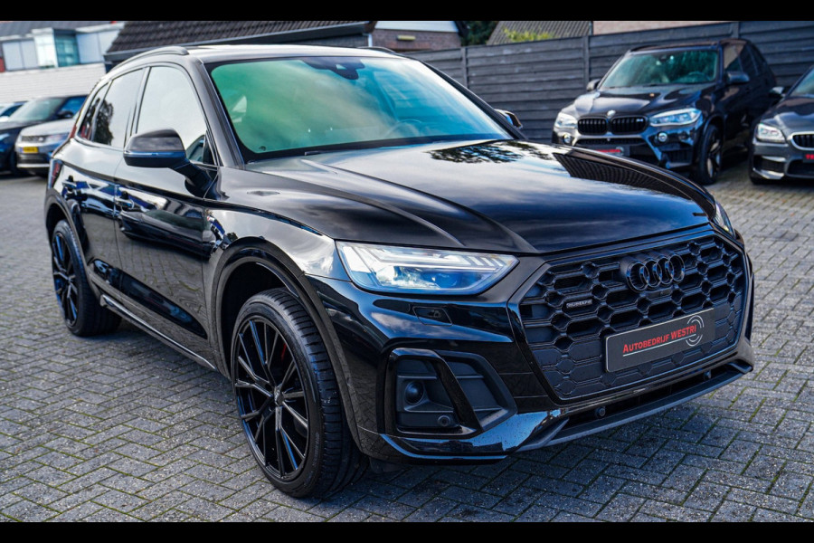 Audi Q5 55 TFSI e Quattro Competition | RS Zetels | Head-up | Trekhaak | Panorama | Facelift MMI | Adaptieve Cruise | Matrix LED |