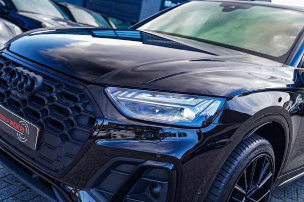 Audi Q5 55 TFSI e Quattro Competition | RS Zetels | Head-up | Trekhaak | Panorama | Facelift MMI | Adaptieve Cruise | Matrix LED |