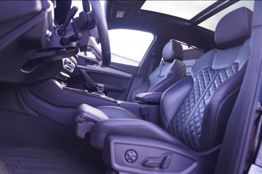 Audi Q5 55 TFSI e Quattro Competition | RS Zetels | Head-up | Trekhaak | Panorama | Facelift MMI | Adaptieve Cruise | Matrix LED |