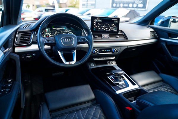 Audi Q5 55 TFSI e Quattro Competition | RS Zetels | Head-up | Trekhaak | Panorama | Facelift MMI | Adaptieve Cruise | Matrix LED |