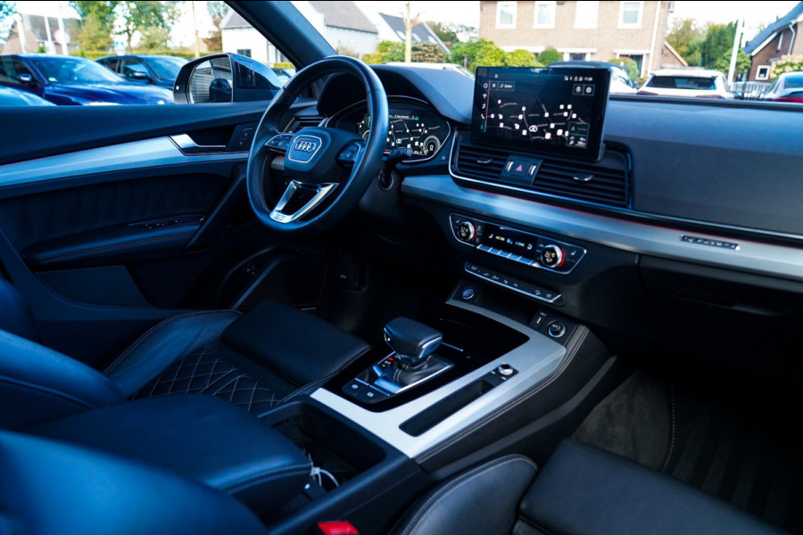 Audi Q5 55 TFSI e Quattro Competition | RS Zetels | Head-up | Trekhaak | Panorama | Facelift MMI | Adaptieve Cruise | Matrix LED |
