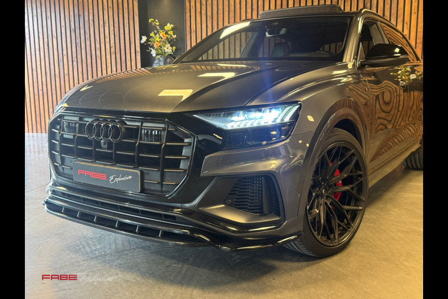 Audi Q8 55 TFSI e quattro Pro Line S / Massage / Softclose / B&O / Pano / Stoelventilatie / Stuurverwarming / Trekhaak / Gordijn