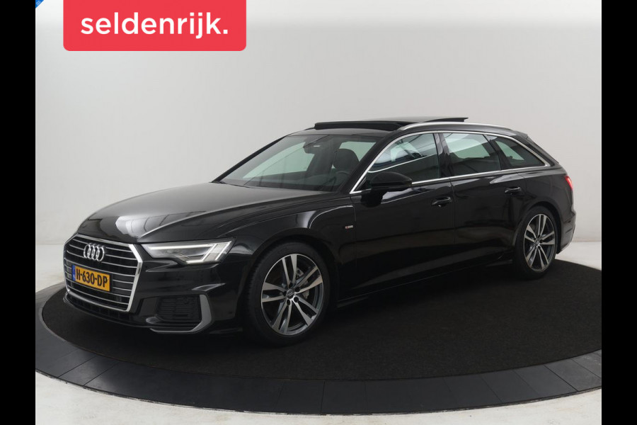Audi A6 Avant 45 TFSI Sport S line edition | Pano.Dak | Trekhaak | LED | Apple Carplay | Stoelverwarming | S-Line |