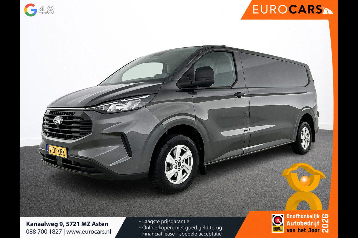 Ford Transit Custom 300 2.0 TDCI L2H1 Trend Nieuw Model Trekhaak Navigatie Apple CarPlay Android Auto Camera Parkeerhulp Adaptive Cruise Control Full Led Climate Control Lichtmetalen velgen