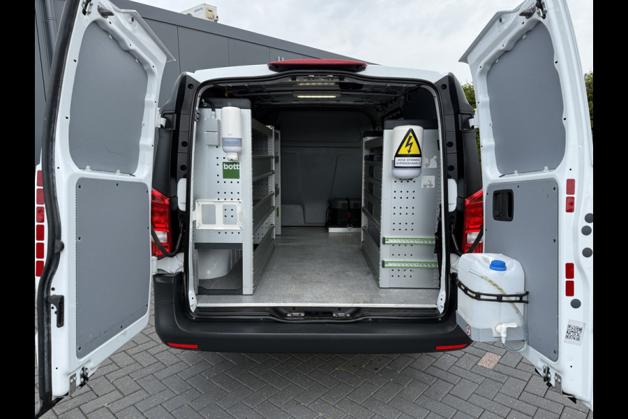 Mercedes-Benz Vito 66 kWh / FULL ELECTRIC / SOH 93% / L2H1 / AUTOMAAT / BOTT INRICHTING / 1e EIG. / CAMERA / 3-ZITS / CRUISE