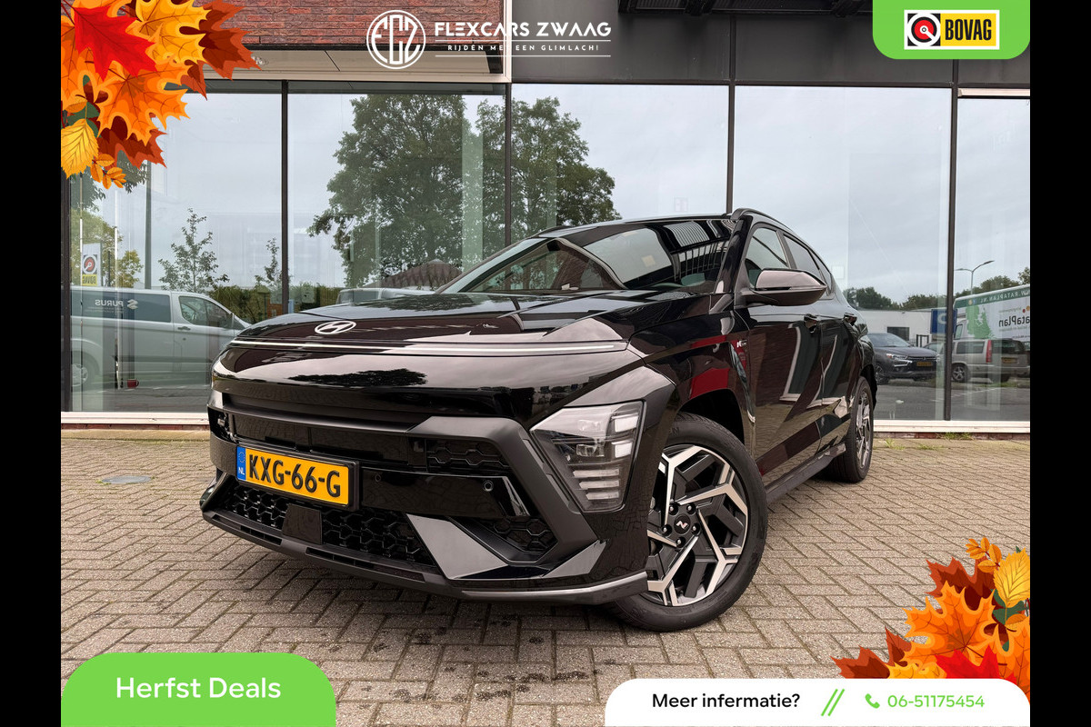 Hyundai Kona 1.6 GDI HEV N Line - Automaat - Navi - Camera - Climate - Parkeerhulp