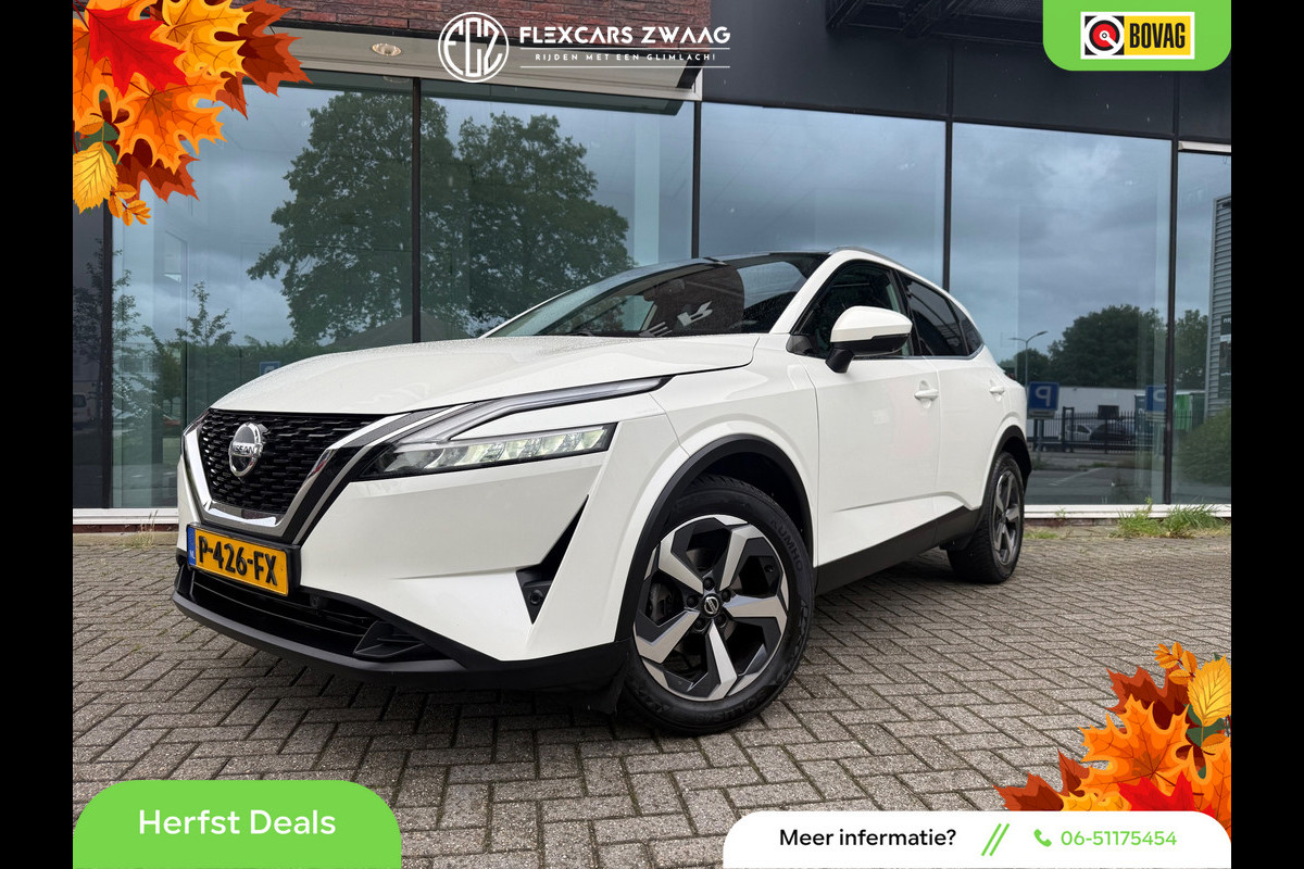 Nissan QASHQAI 1.3 MHEV Xtronic Premiere Edition - Automaat - Panodak - Navi - Trekhaak - Org.NL