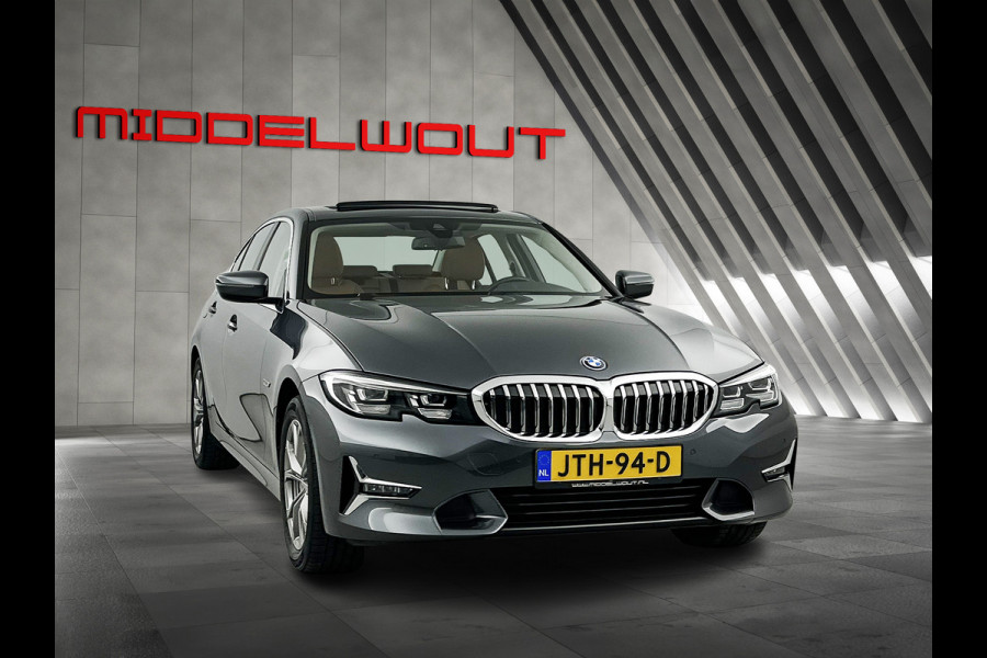 BMW 3-serie 330e 292PK High Exe. Schuif-kanteldak/Leder/M-sport-stoelen