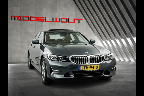 BMW 3-serie 330e 292PK High Exe. Schuif-kanteldak/Leder/M-sport-stoelen