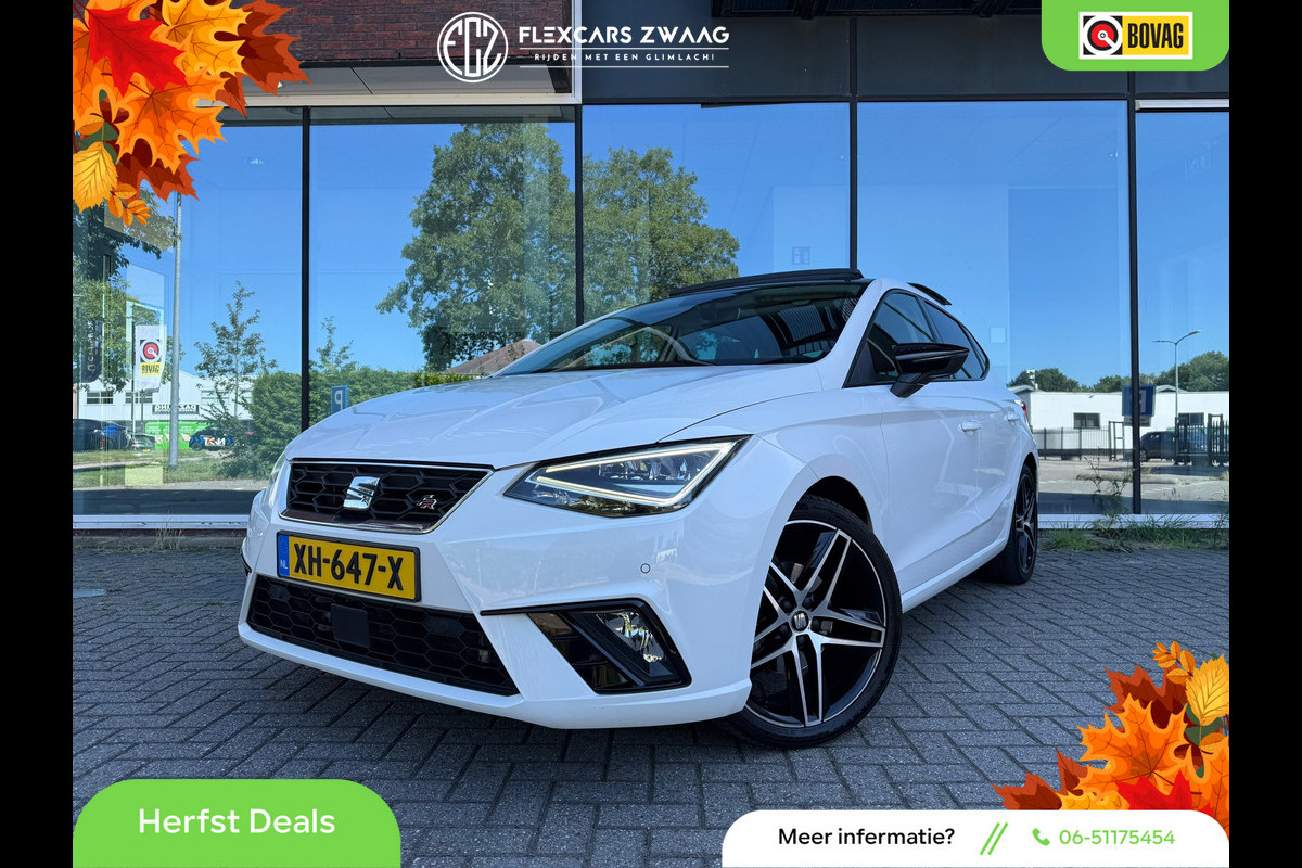 Seat Ibiza 1.0 TSI FR Business Intense - Automaat - Pano/Schuifdak - Alcantara - Org.NL