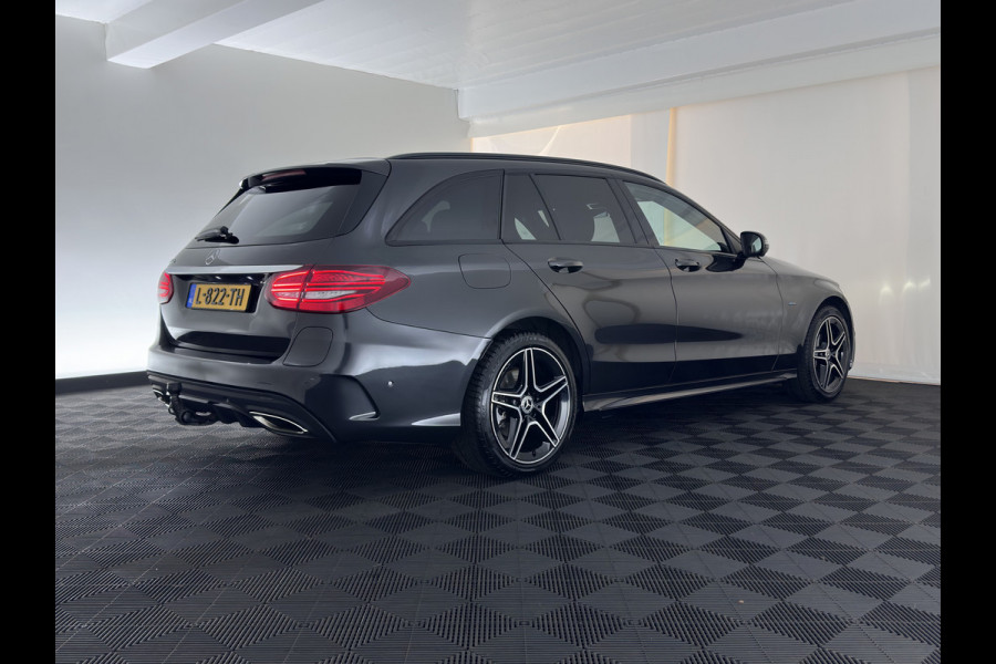 Mercedes-Benz C-Klasse Estate 300 e Business Solution AMG-Limited (Plug-in) {SoH-97%} (INCL-BTW) Aut. *LEATHER-ALCANTARA | MULTIBEAM-LED | NAVI-FULLMAP | TOPVIEW | DAB | CARPLAY | DIGI-COCKPIT | HEATED-SPORTSEATS | KEYLESS | PRIVACY-GLASS | SHIFTPADDLES | TOWBAR | 18"