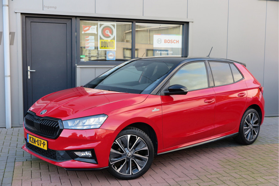 Škoda Fabia 1.0 TSI 70kw 95pk Monte Carlo , Led (Skoda crystal lighting)  , Bi-color, Virtual cockpit, Sportstoelen,Keyless entry/start, Navi via Smartlink, Cruisecontrol, PDC, Camera , LMV. etc.